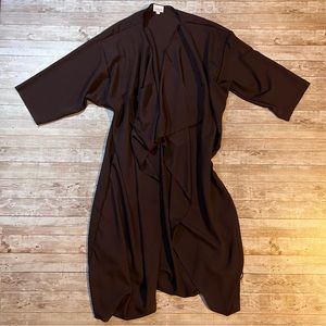 💚Lularoe brown silky duster